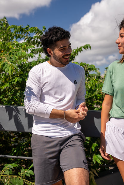 Ultra Soft T-Shirt Long Blanco