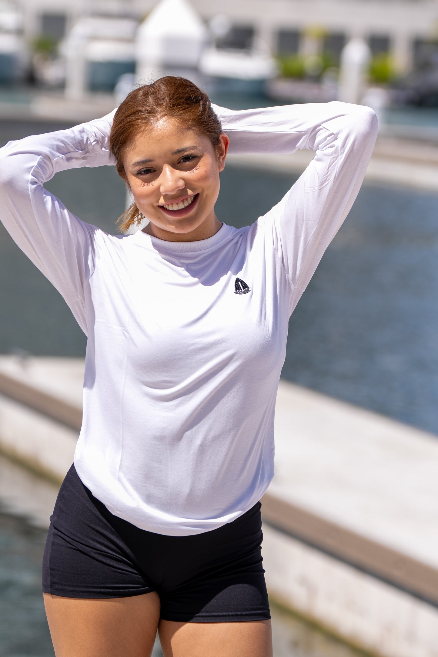 Ultra Soft T-Shirt Long Blanco