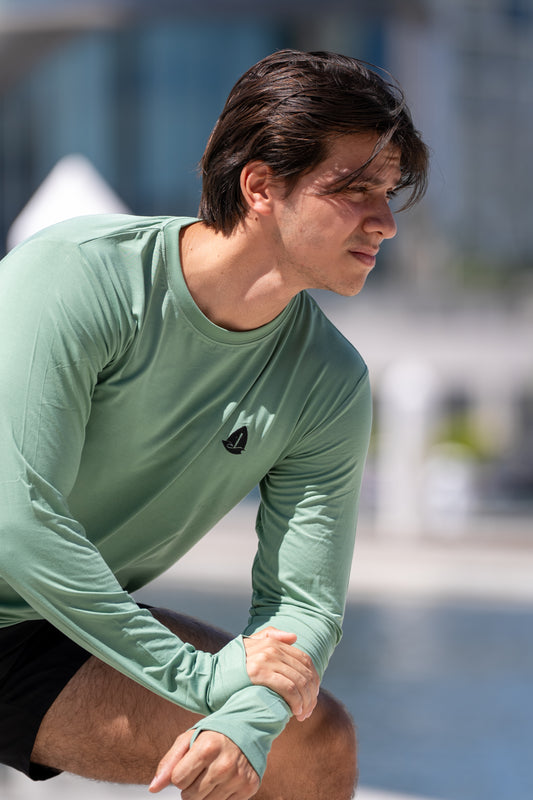 Ultra Soft T-Shirt Long Verde