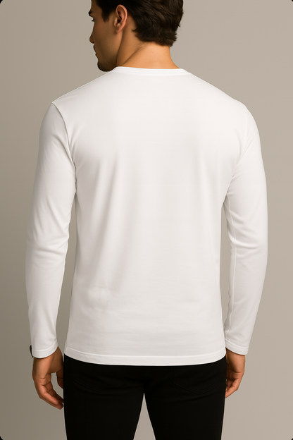 Ultra Soft T-Shirt Long Blanco