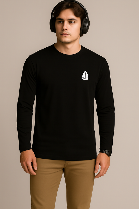 Ultra Soft T-Shirt Long Negro